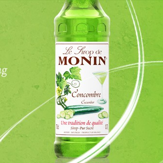 

MONIN CUCUMBER CONCOMBRE SYRUP 70CL