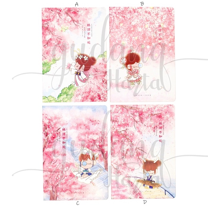 

GCC Notebook A5 Sakura Doll Buku Motif Boneka Sakura Lucu GC 308316