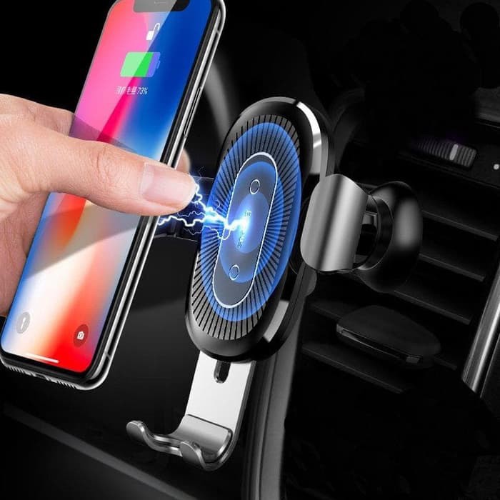 Smart sensor car wireless charger S5 Holder hp ac / Car holder smar