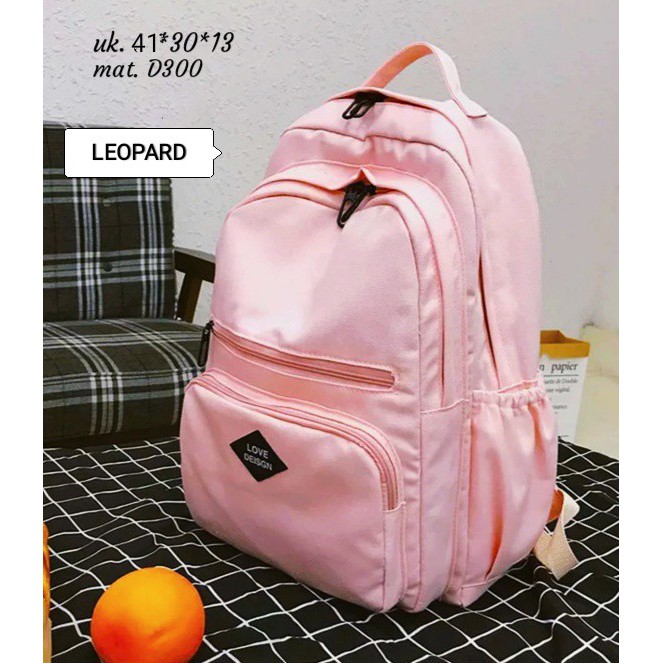 TAS RANSEL WANITA LOVE DESIGN DYNIR