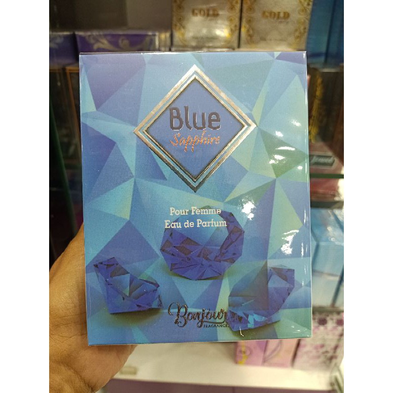 Buy 1 Get 1 Parfum Bonjour Blue Sapphire 100ml