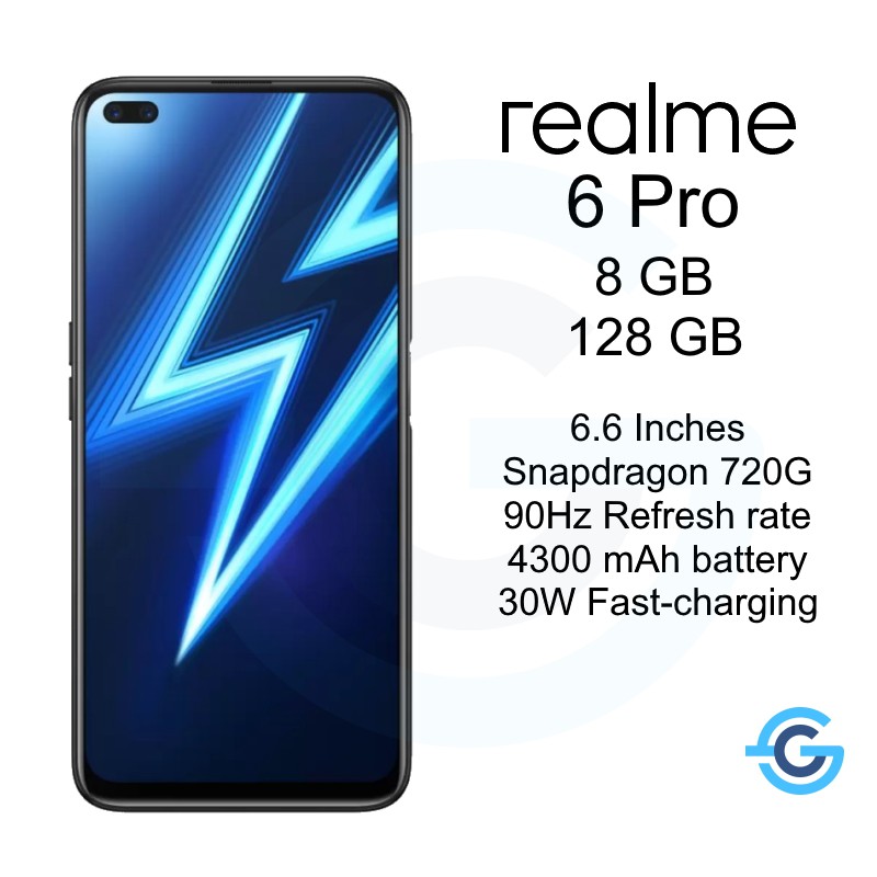 Realme 6 Pro 8/128GB 8GB 128GB Garansi Resmi Realme