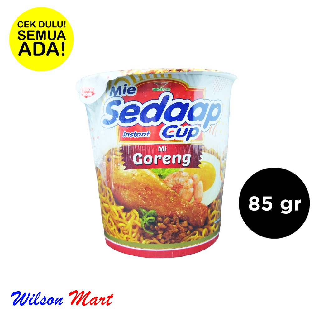 

MIE SEDAAP CUP INSTANT MI GORENG 85 GRAM