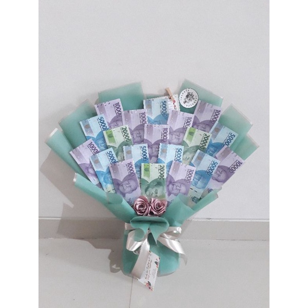 Money bouquet 500k pesanan a.n Rizky S