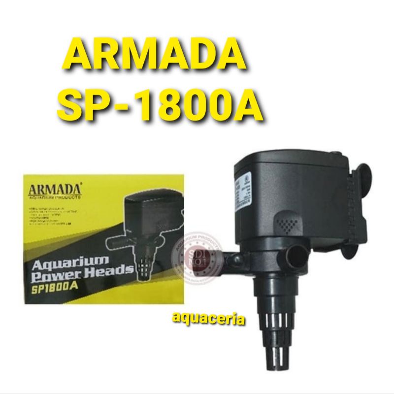 armada 1800 A power head pompa celup aquarium ikan hias..