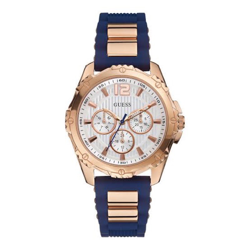 Jam guess inrepid guess watch rubber blue original