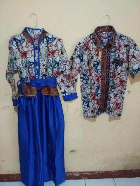 Batik Couple Srg 421 Gamis Velvet,batik Kebaya Sarimbit Srg 421 Gamis Velvet