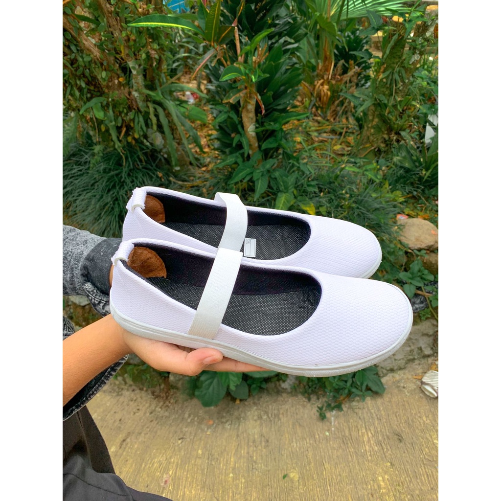 Sepatu Wanita Terbaru Slip On Polos Karet (COD)