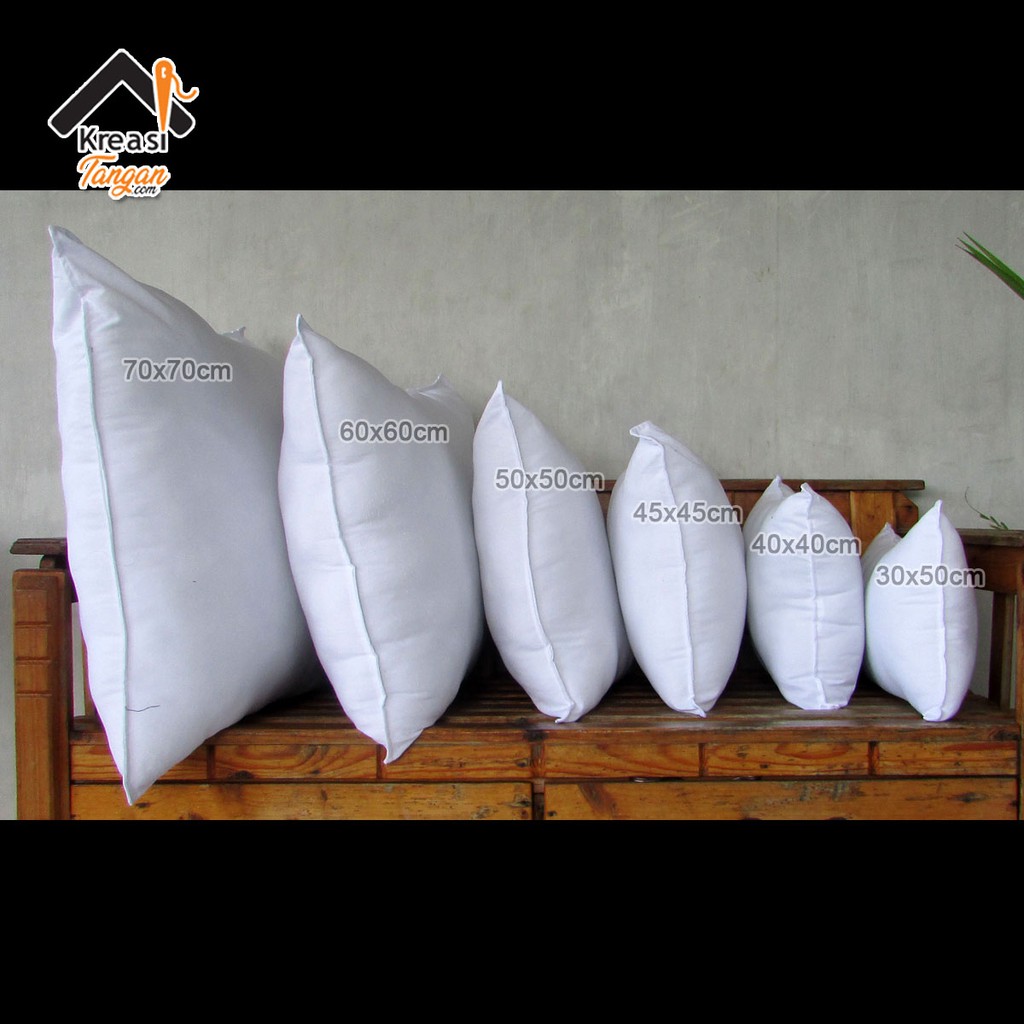 BANTAL SOFA Isi Silikon PREMIUM Ukuran 30x50