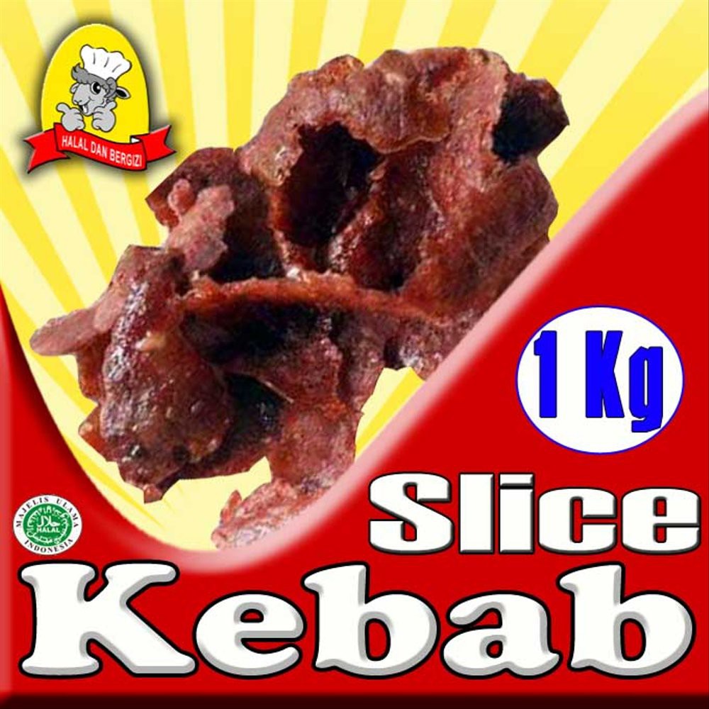 

DAGING KEBAB SLICE PREMIUM 1KG Best Quality