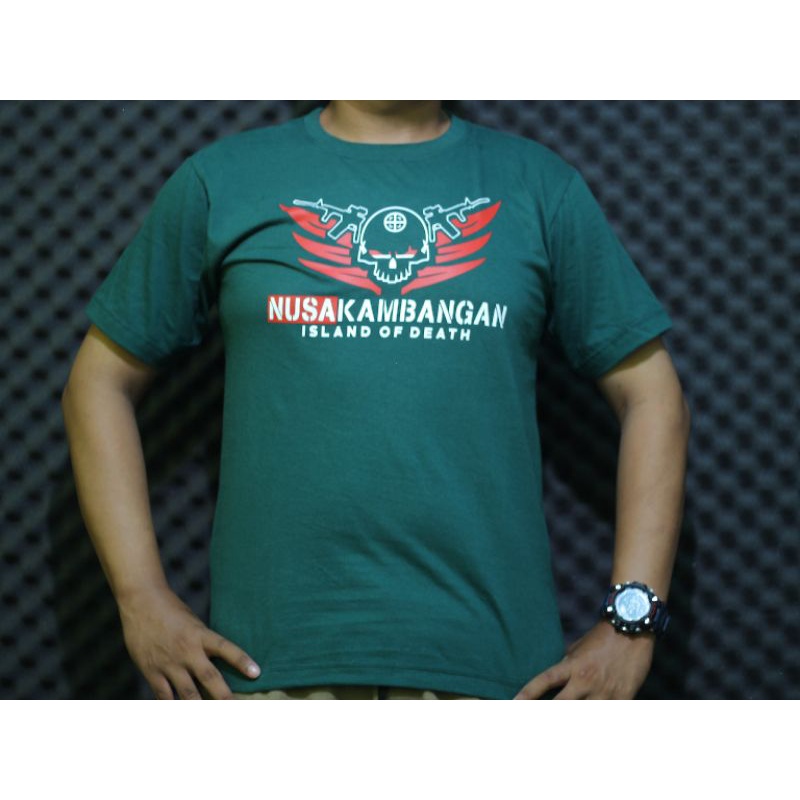 Kaos Nusakambangan logo tengkorak