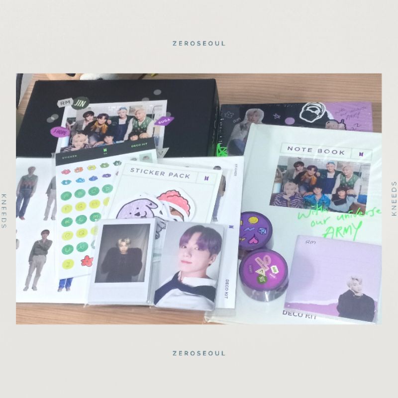 [READY STOCK] SHARING BTS DECO KIT RPC JHOPE DECO KIT JHOPE NOTEBOOK DECO BOOK