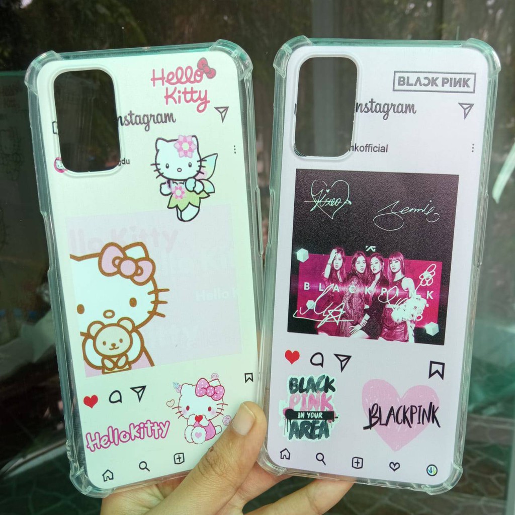 Case Softcase OPPO A12 A5S A52 A72 A8 A5 A9 2020 Anti Crack Karakter Soft Case Casing Untuk Cewek Co