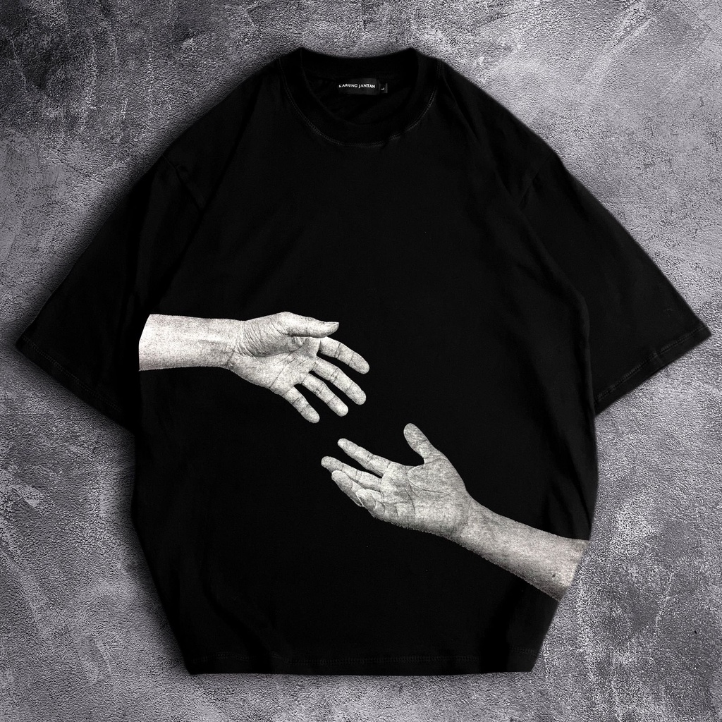 [Oversize] BAJU KAOS OVERSIZE / OVERSIZE T-SHIRT &quot;Art Hand&quot;