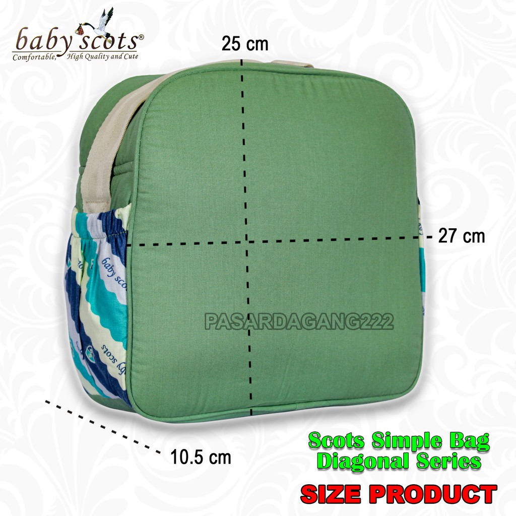 BABY SCOTS TAS KECIL DIAGONAL