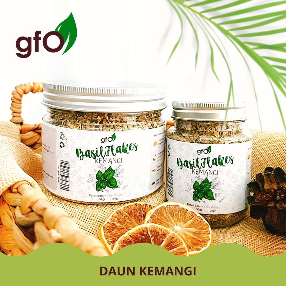 

Daun Kemangi / Basil Flakes GFO