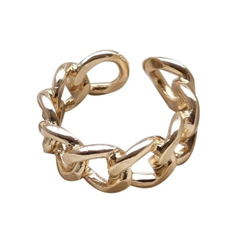 Chain Open Ring Accessories Trendy Fashion Bungee Hip Hop