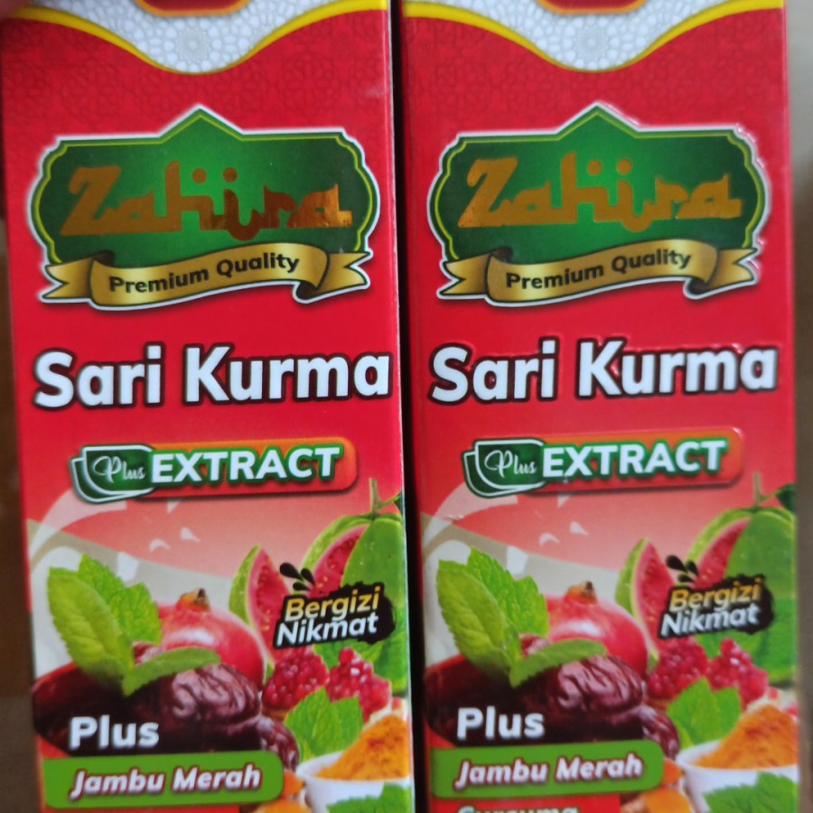 

Sari kurma Zahira ORIGINAL Plus Jambu Merah dan Delima KESEHATAN TUBUH