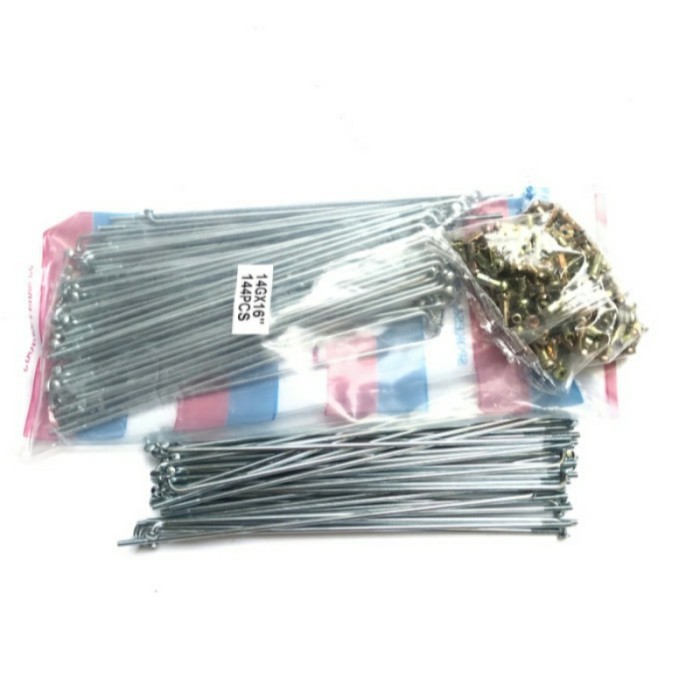 JARI JARI SEPEDA 16 SPOKE RUJI STAINLESS