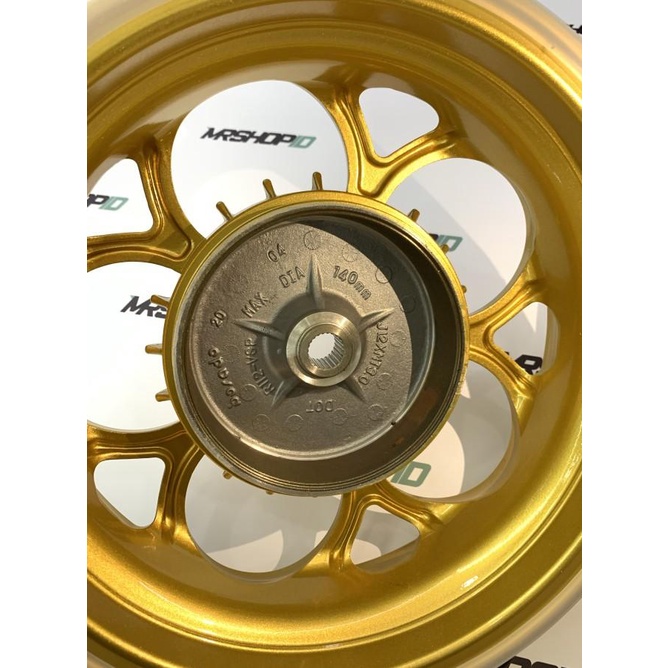 Velg Unbrand Cnc / Velg Luigy Gold Vespa Sprint Primavera S Lx