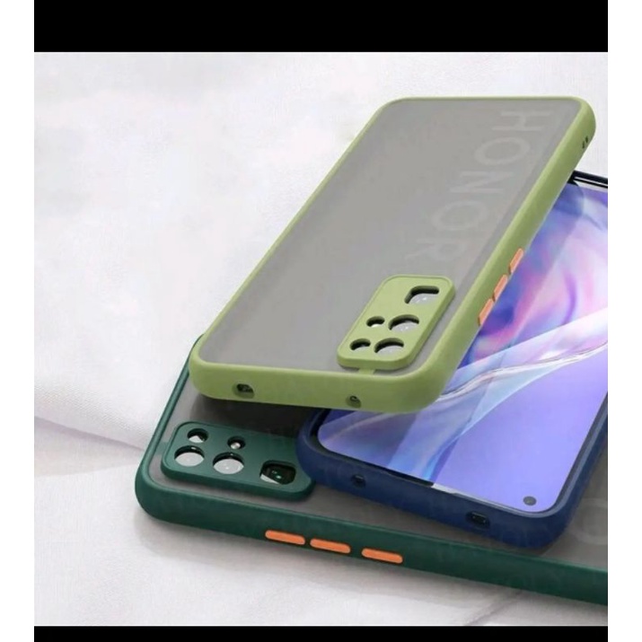 Mi 11T Mi 11T Pro Silikon Hybrid Shockproof Armor Case Matte Transparant