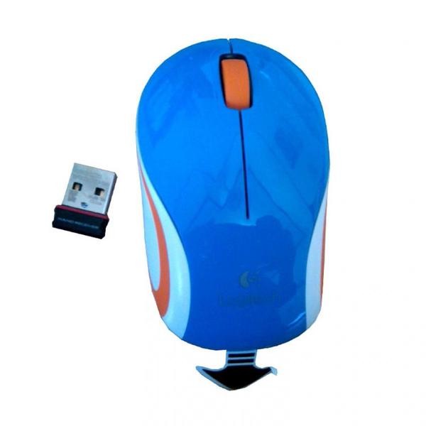 Trend-Logitech M187 Usb Mouse Wireless Original-BIRU