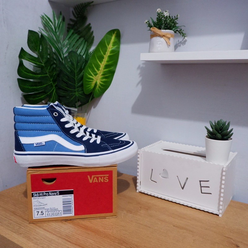 Vans sk8 hi pro ultracush navy