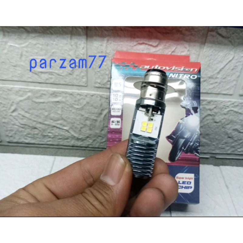 lampu LED H6 autovision nitro buat motor bebek dan matik