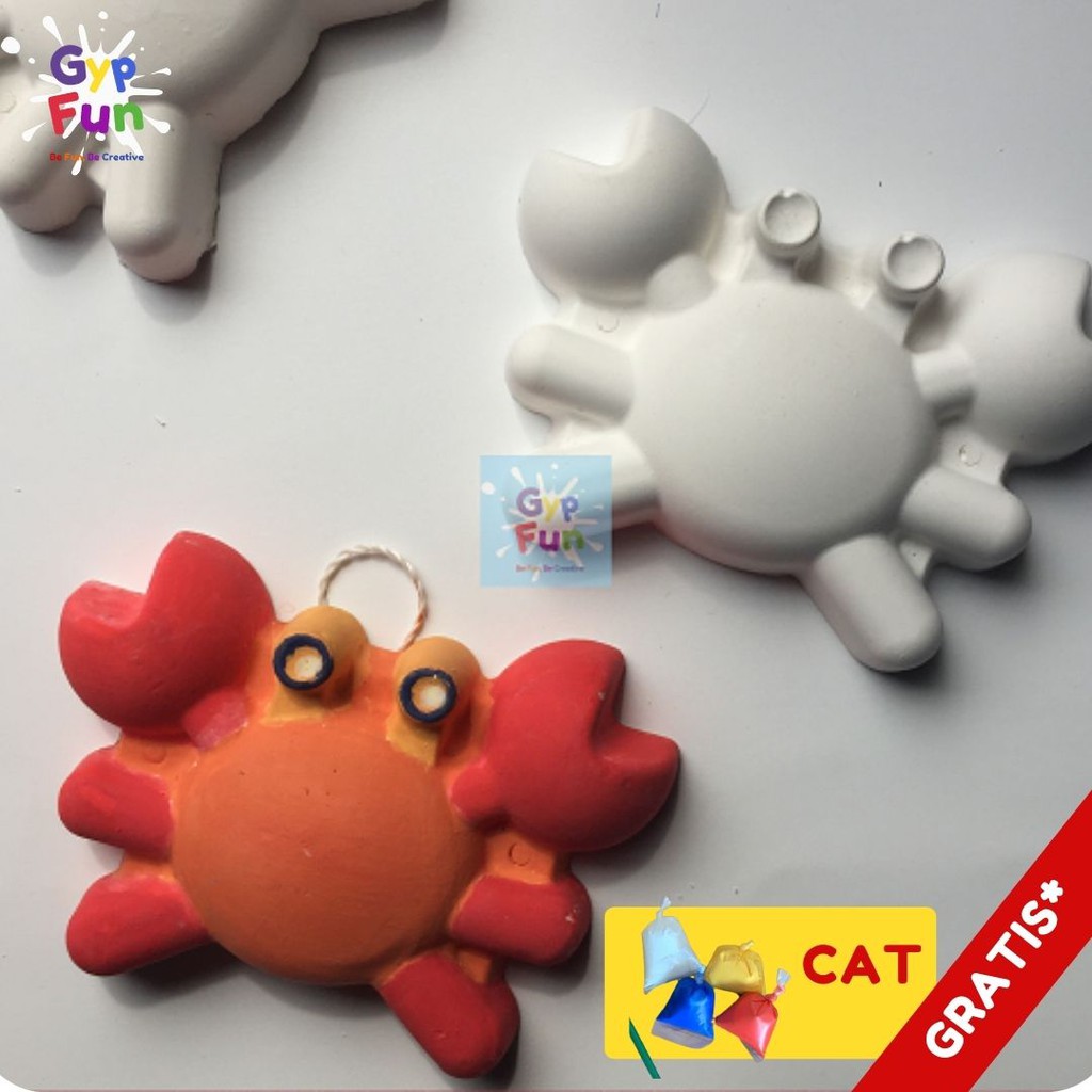 Mainan Edukasi Miniatur Kepiting