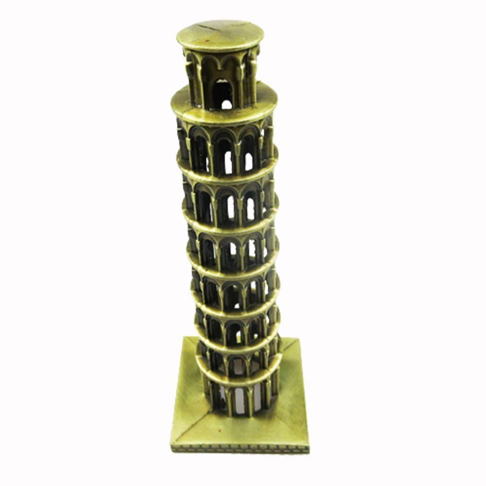 Populer Bersandar Menara Pisa Patung Kerajinan Tangan Rumah Kreatif Dekorasi Desktop Ornamen