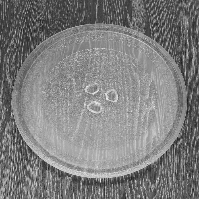 Piringan Microwave Piringan Kaca 24.5cm Untuk Bagian Microwave Oven Ga