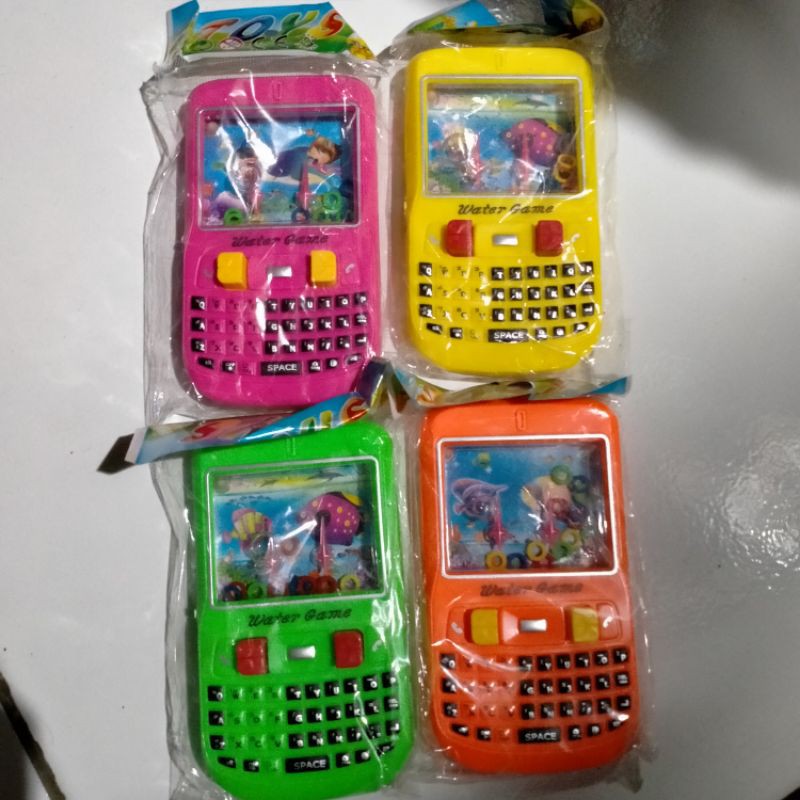 1 pcs mainan game bot air bentuk hp/mainan anak game bot air