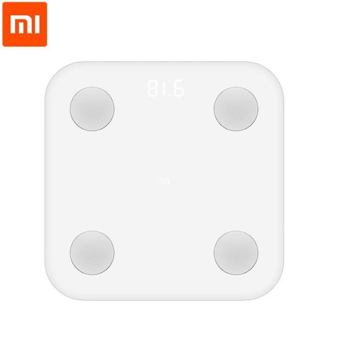 ( BISA COD ) XIAOMI WEIGHT BODY FAT SCALE 2 / TIMBANGAN BADAN DIGITAL ORIGINAL - MI SCALE PRO