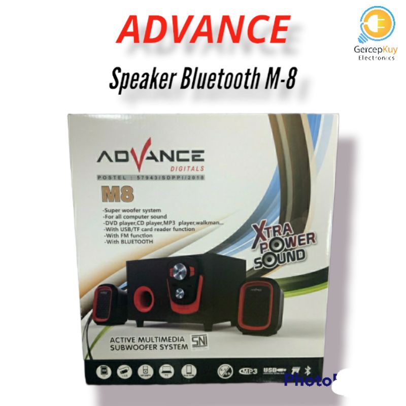 Advance Speaker Aktif Bluetooth M8