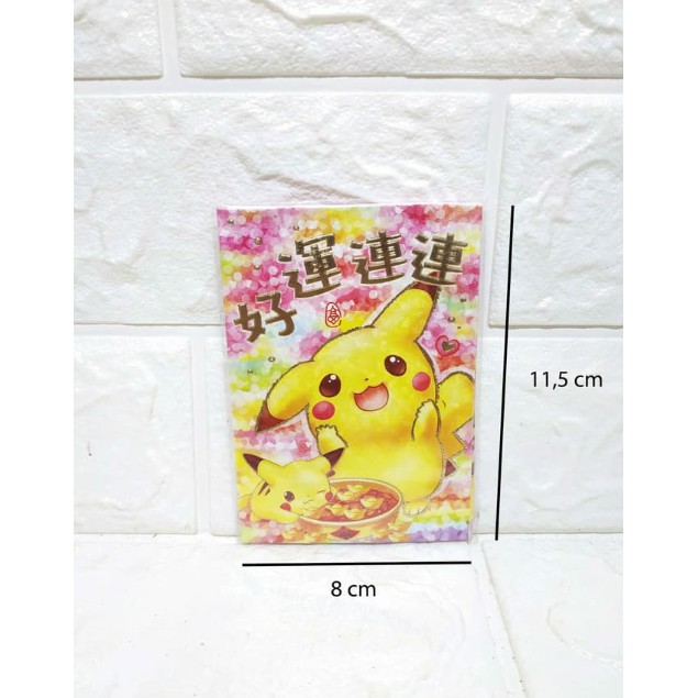 

Angpao Pokemon Pink Chinese New Year Perayaan Gong Xi Fa Cai Hoki Yellow Lucu Kekinian Terbaru Unik