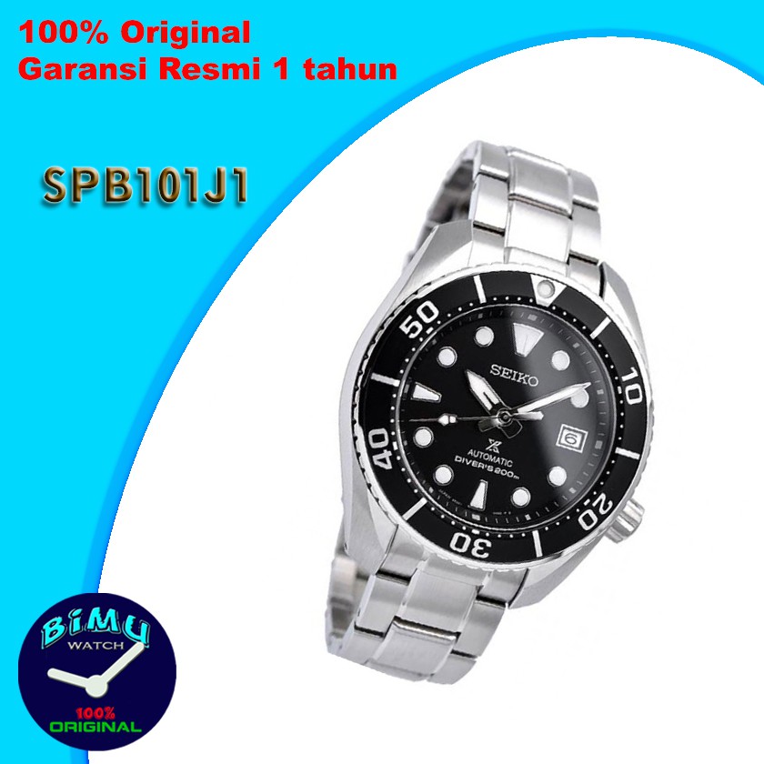 Seiko Prospex SPB101J1 Sumo Diver Black Dial - Jam Tangan Pria SPB101