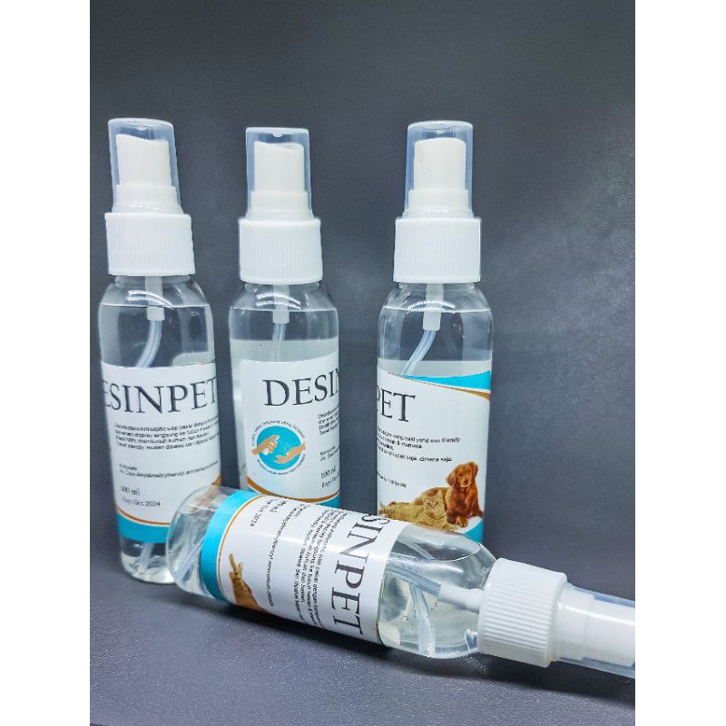 DESINPET Desinfektan Hewan dan Manusia Spray Langsung ke Tubuh Aman