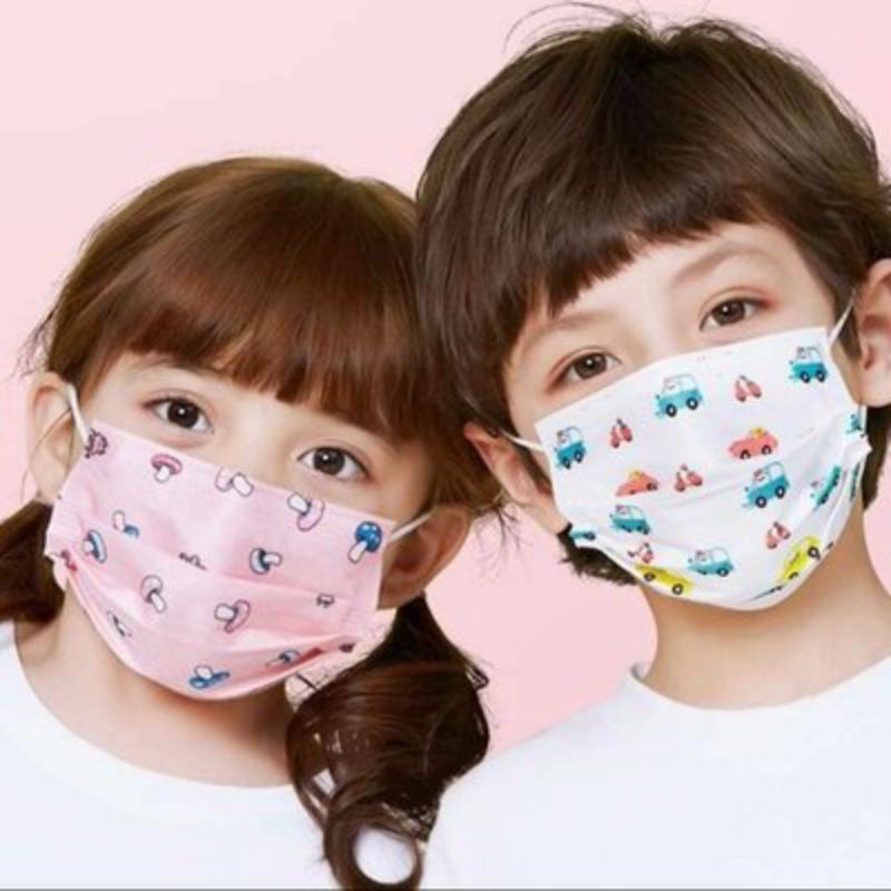 Masker Medis Anak 3 Ply, Masker Medis Motif Anak, Masker Anak 3 lapis, Masker Filter, Masker Lucu