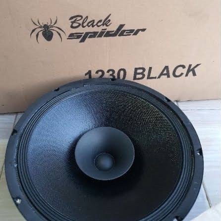 SPEAKER FULLRANGE 12 INCH BLACK SPIDER BS 1230 BLACK