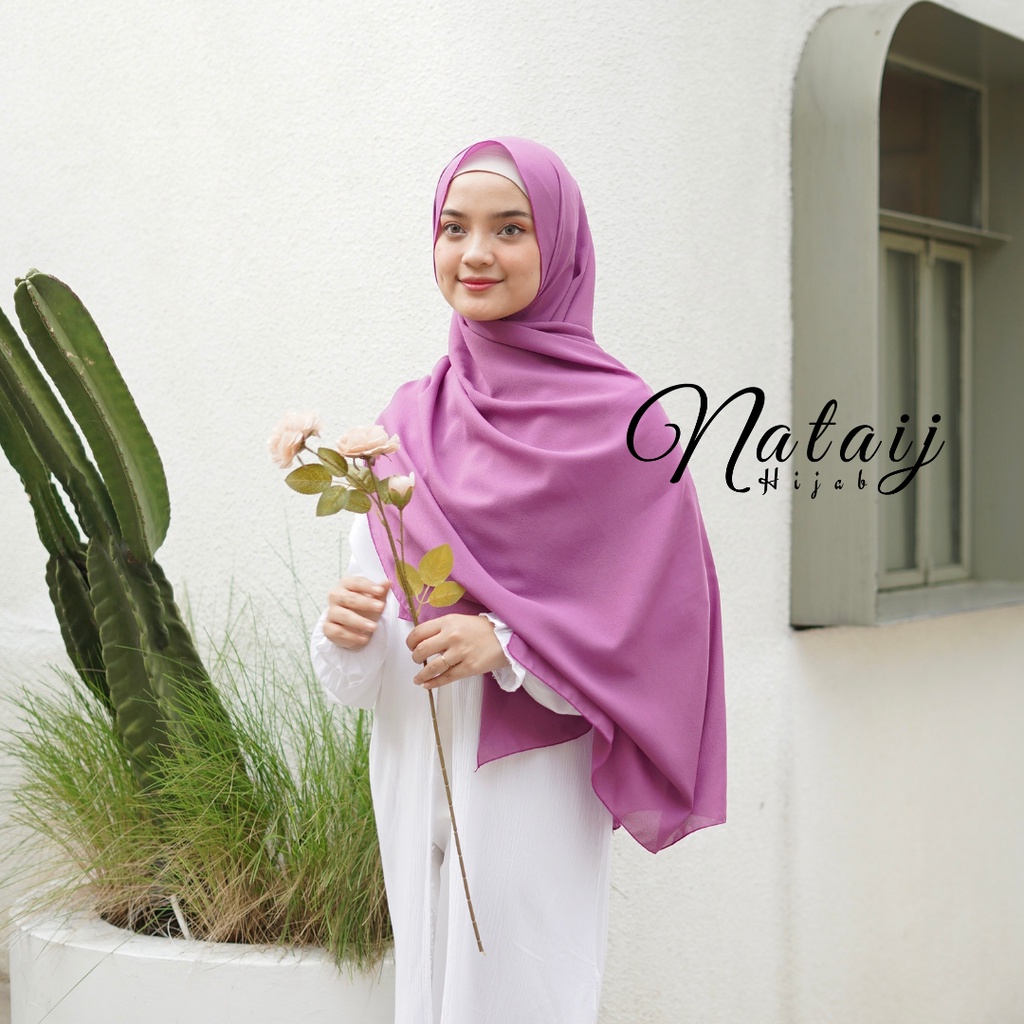 Pashmina Diamond 180x75 / Hijab Pashmina / Pasmina / Hijab / Jilbab / Kerudung / Pashmina Sabyan-LAVENDER
