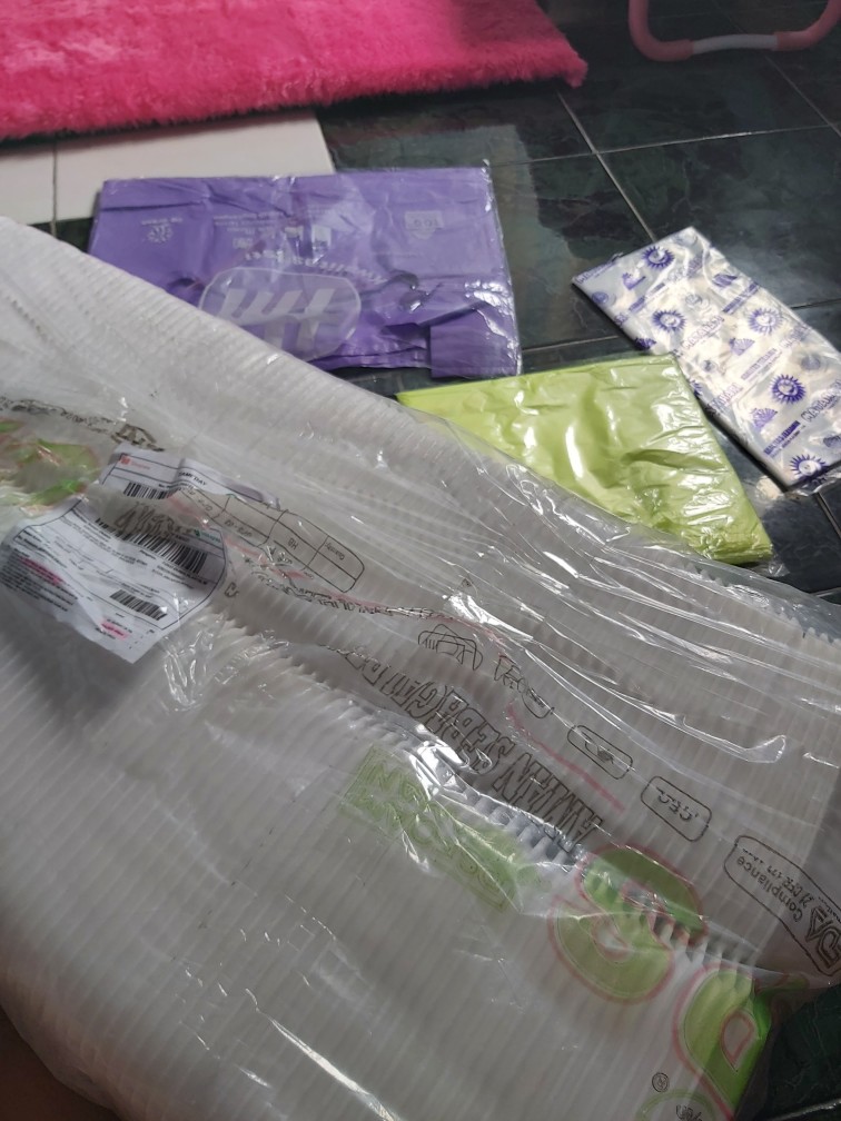 Isi 50lembar Hd24 Mega Warna Embos Kantong Plastik Hd24 Kresek Warna Warni Mega Tipis Kuat Embos