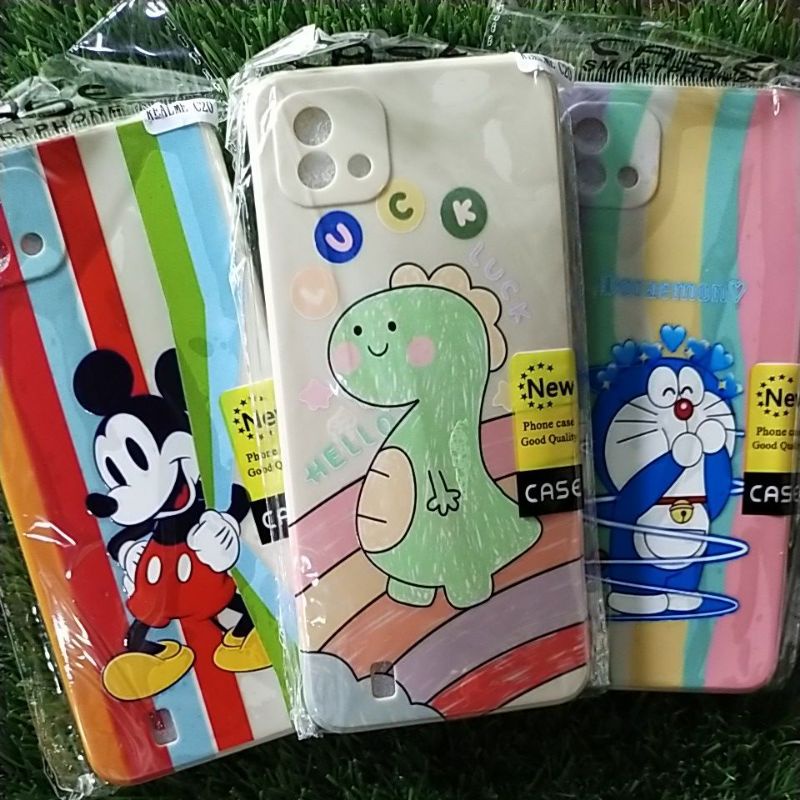 softcase gambar karakter realme c20 / c11 2021 sama