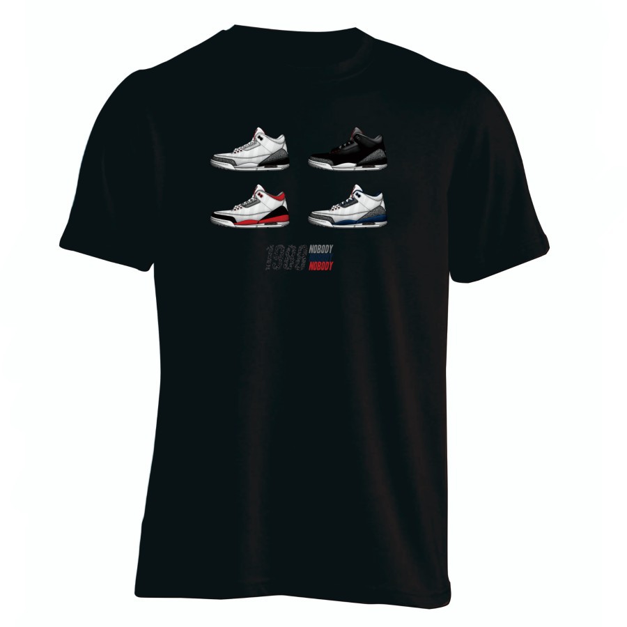 T-Shirt / Baju / Kaos Nike Air jordan 3 1998 no body