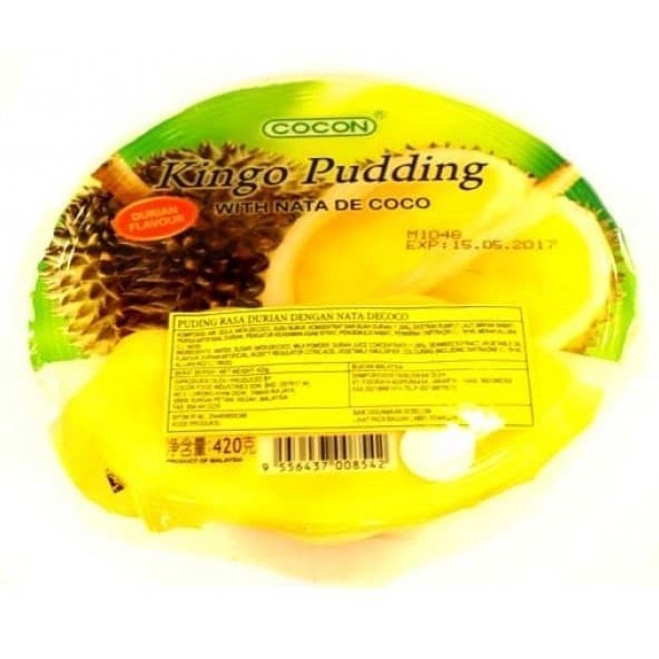 Cocon Kingo Pudding rasa Durian / Puding / Durian