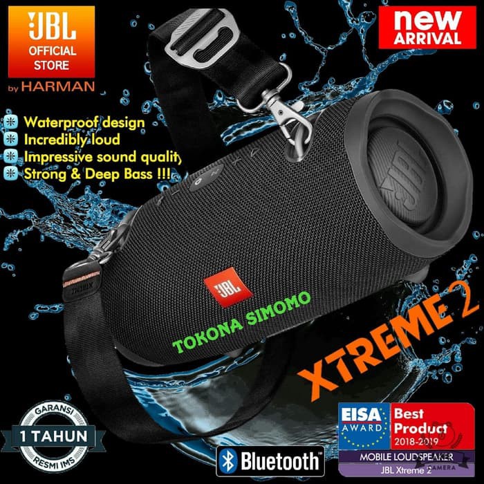 PROMO JBL Xtreme 2 / Xtreme2 Waterproof Portable Bluetooth Speaker Original MURAH