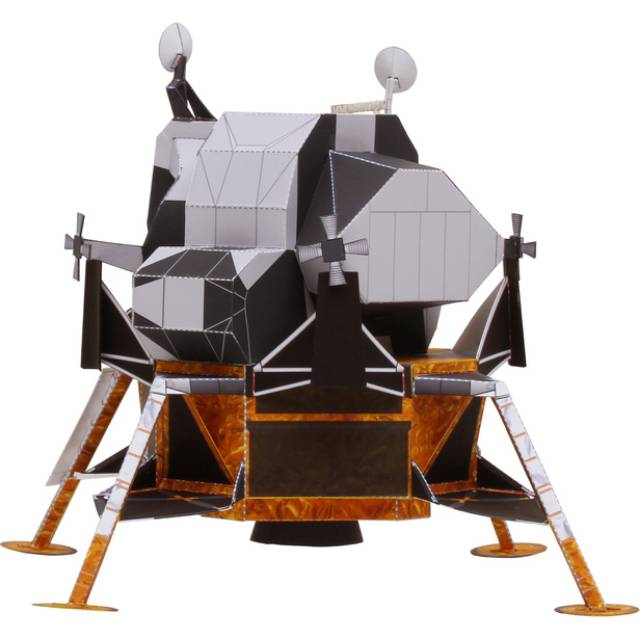 Apollo Lunar Module: Simplified Version Papercraft