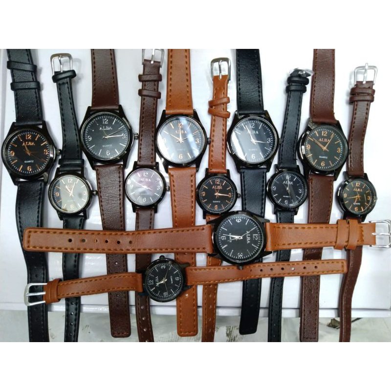 JAM TANGAN MURAH ALBA KALEP PRIA WANITA