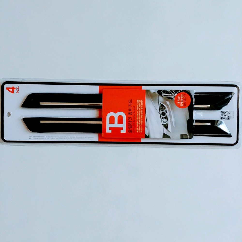 Pelindung bemperguard mobil bumperguard slim tipe B universal warna hitam