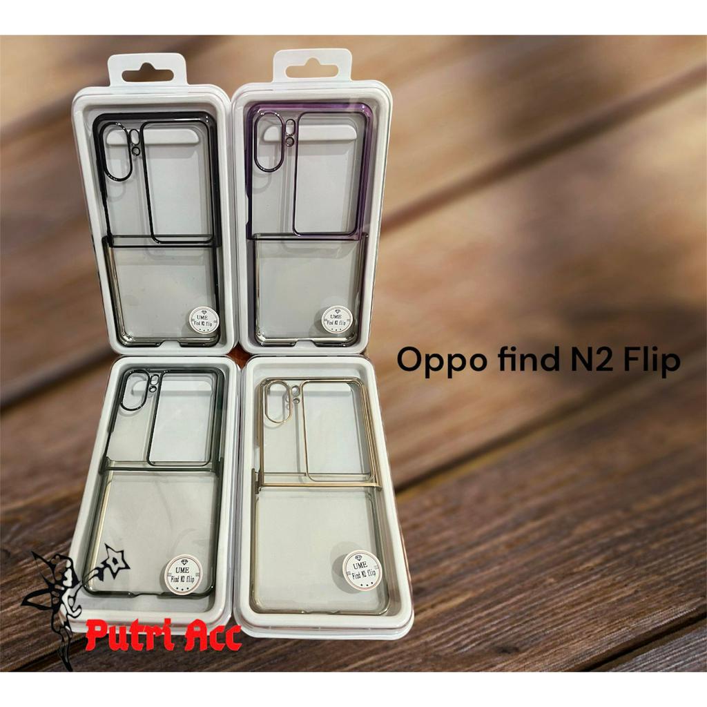 CASE UME ELECTROPLATE OPPO FIND N2 FLIP