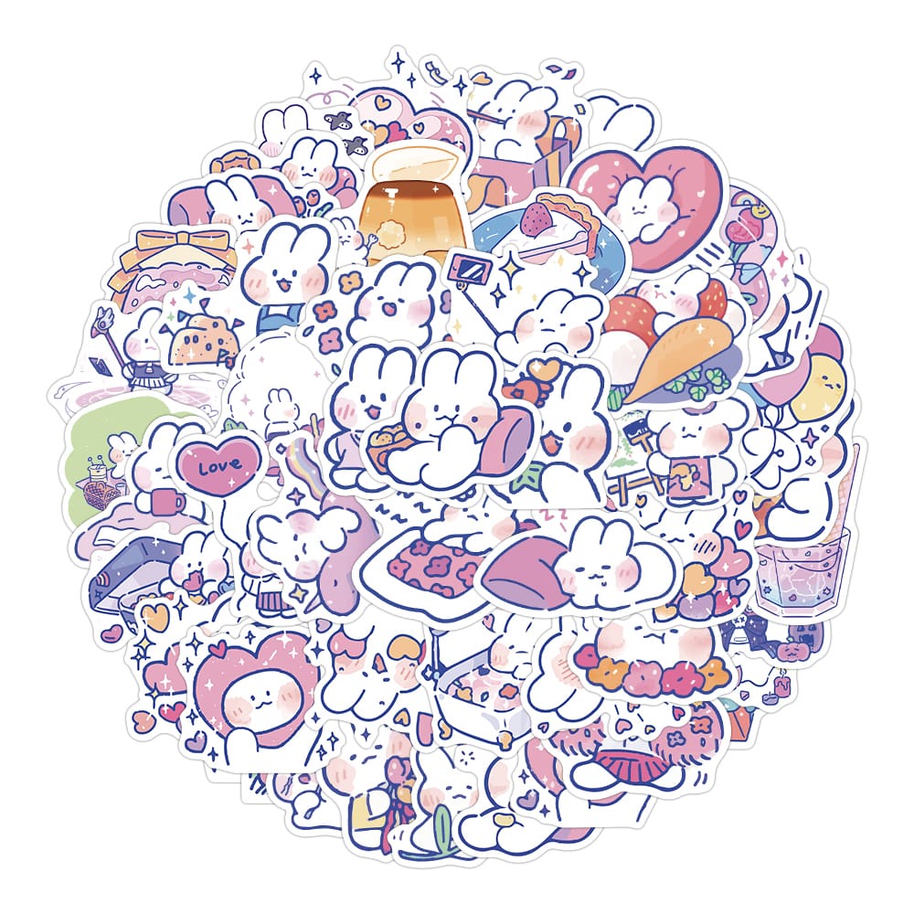 

[ , ] 3pcs Stiker Lucu Motif Cartoon MongMong untuk Laptop dan Phone